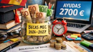 Las becas MEC 2026-2027 ya pueden pedirse con ayudas de hasta 2.700 euros y nuevos criterios de acceso