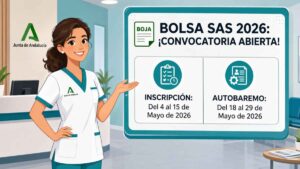 Nueva bolsa del SAS: inscripciónes en mayo con 44 especialidades y más seguridad para los aspirantes