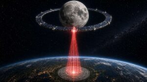Japón quiere ponerle un anillo a la luna: medirá 11.000 kilómetros y generará electricidad global sin interrupciones mediante microondas y láser