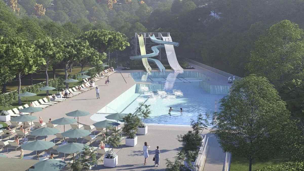 Parque acuático de la Vall d’Uixó en Castellón con piscina y toboganes abierto en verano 2026