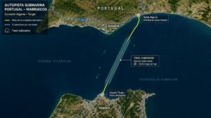 Confirmado el proyecto de túnel bajo el Atlántico que unirá Marruecos con Portugal: tendrá un coste de 800 millones