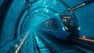 Así es el nuevo tren submarino a 250 km/h para reducir un trayecto de horas a minutos