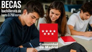 La Comunidad de Madrid abre el plazo para solicitar las becas de bachillerato de hasta 3.750 euros del curso 2026/2027