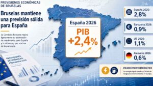 Bruselas mantiene a España entre las grandes economías que más crecerán en Europa en 2026