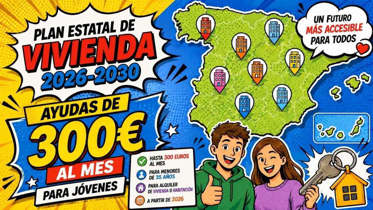 Joven preocupado revisando el precio del alquiler en su vivienda tras la nueva ayuda de 300 euros del Gobierno
