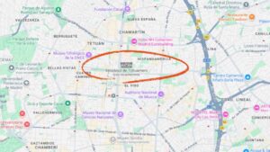 Lo que faltaba: Google Maps sufe un ataque   informático y ahora el Santiago Bernabéu se llama “Knockout de Tchouaméni”