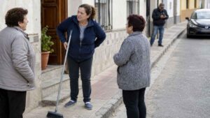 La Audiencia niega la incapacidad absoluta de 143.794 euros a una mujer que fue grabada de pie, barriendo y hablando con vecinas tras sufrir un accidente