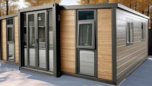 Amazon vende una vivienda prefabricada plegable con dormitorio, cocina y baño lista para instalar en poco tiempo y por menos de 8.000 euros