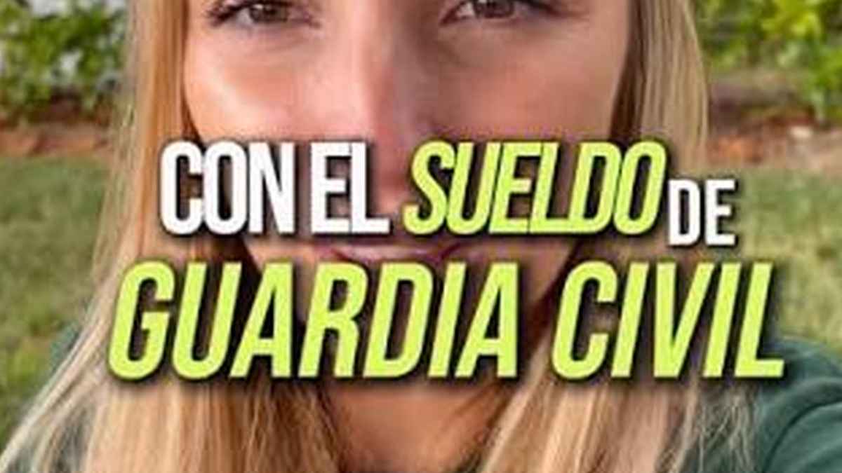 Profesora de oposiciones explica cuánto cobra un Guardia Civil y cómo se compone su sueldo
