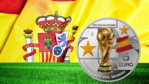 La FNMT lanza una moneda de 5 euros por el Mundial de España con una tirada limitada a 50.000 unidades