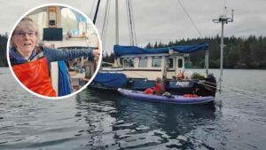 Nikki, 77 años, explica cómo vive sola en un velero donde cultiva, cose, repara averías y navega durante semanas