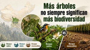 La reforestación más grande del mundo con 28 millones de hectáreas revela un problema inesperado para las aves y los polinizadores