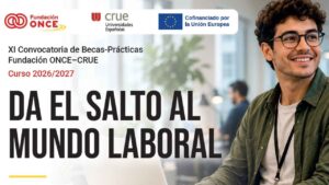 Fundación ONCE ofrece 316 becas de prácticas para universitarios con ayudas de 600 euros al mes