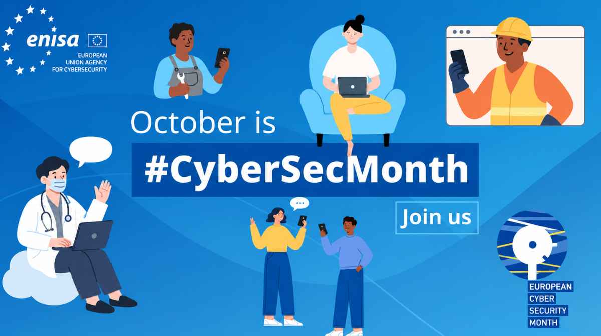 Campaña europea de ciberseguridad de ENISA dirigida a trabajadores y usuarios digitales