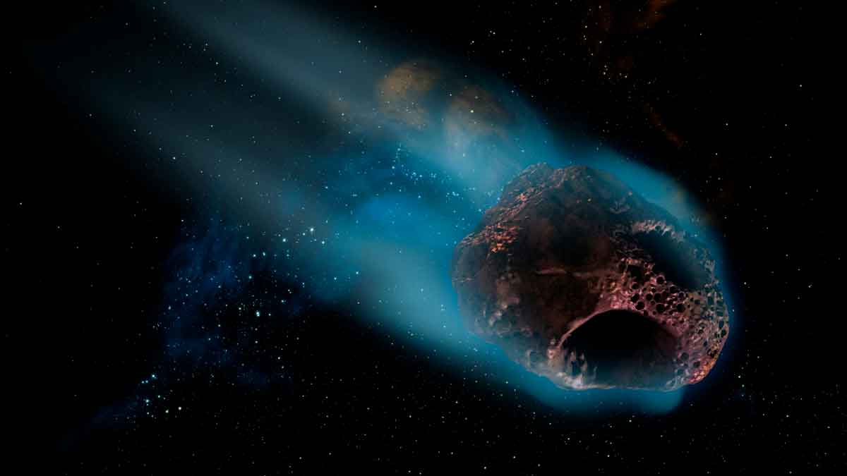 Descubren dos poblaciones de cometas oscuros y su posible relación con el origen de la vida