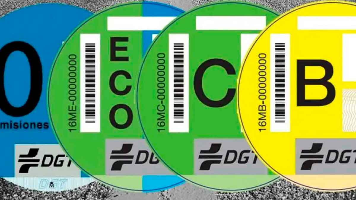 Etiquetas que deberas tener para poder circular por madrid a partir del 1 de enero de 2025